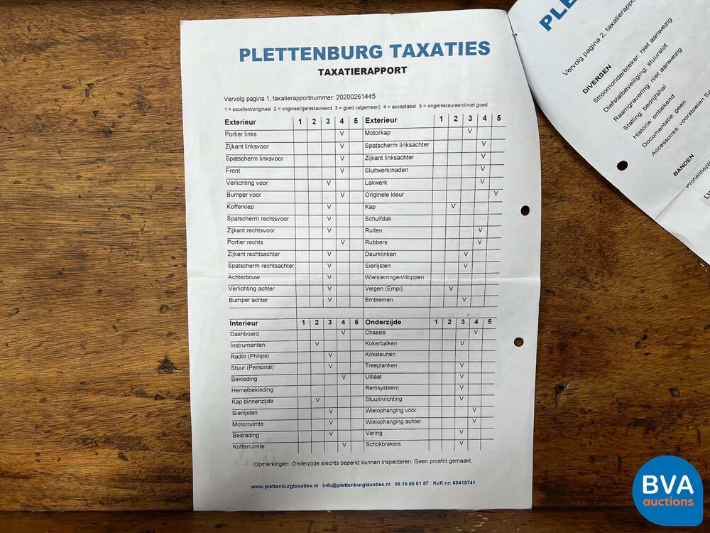 Volkswagen Käfer 1300 1966.