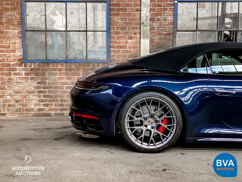 Porsche 911 992 3.0 Carrera 4s Cabriolet SportChrono 450hp 2019, H-643-ZL.