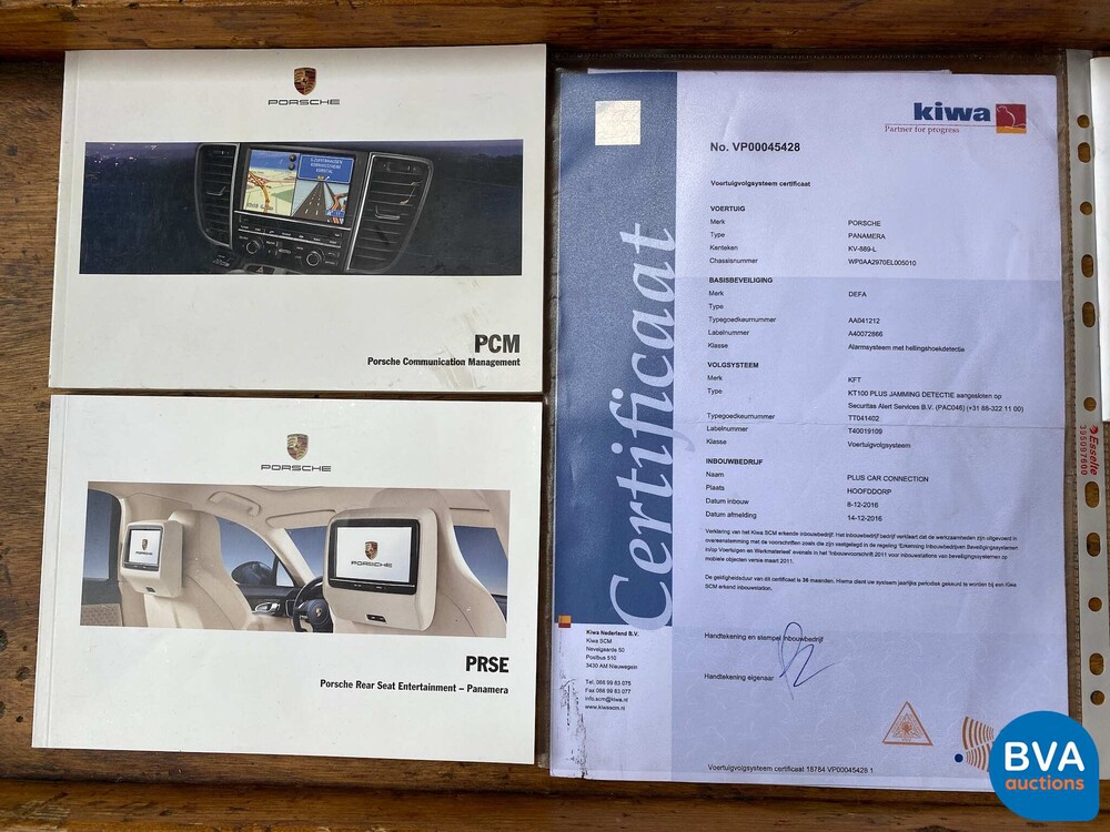 Porsche Panamera 3.6 V6 SportChrono Executive 310 PS 2013, KV-889-L.