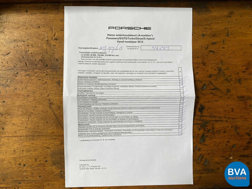 Porsche Panamera 4.8 Turbo S SportChrono 551 PS 2011, XJ-976-R.
