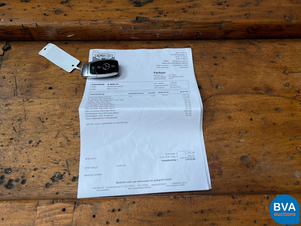 Mercedes-Benz E63s AMG 4Matic Edition One TRACK PACE E-Klasse Limousine 612 PS 2018, G-808-FX.