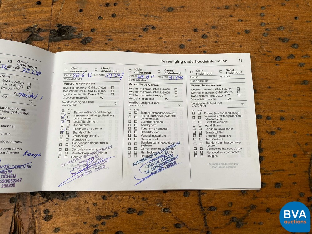 Saab 9-5 2.0 TiD Vector 160PS 2011 -Org. NL-, 91-RLG-6.