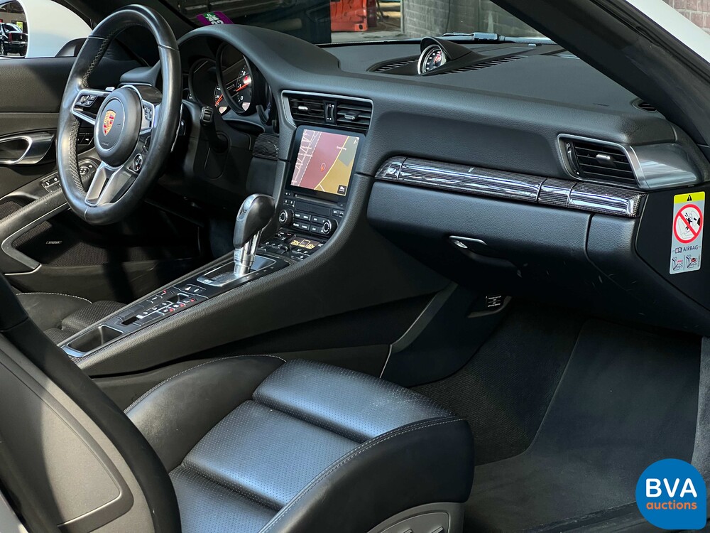 Porsche 911 Carrera 4 3.0 Cabriolet 991.2 SportChrono 370pk 2017, XF-457-L