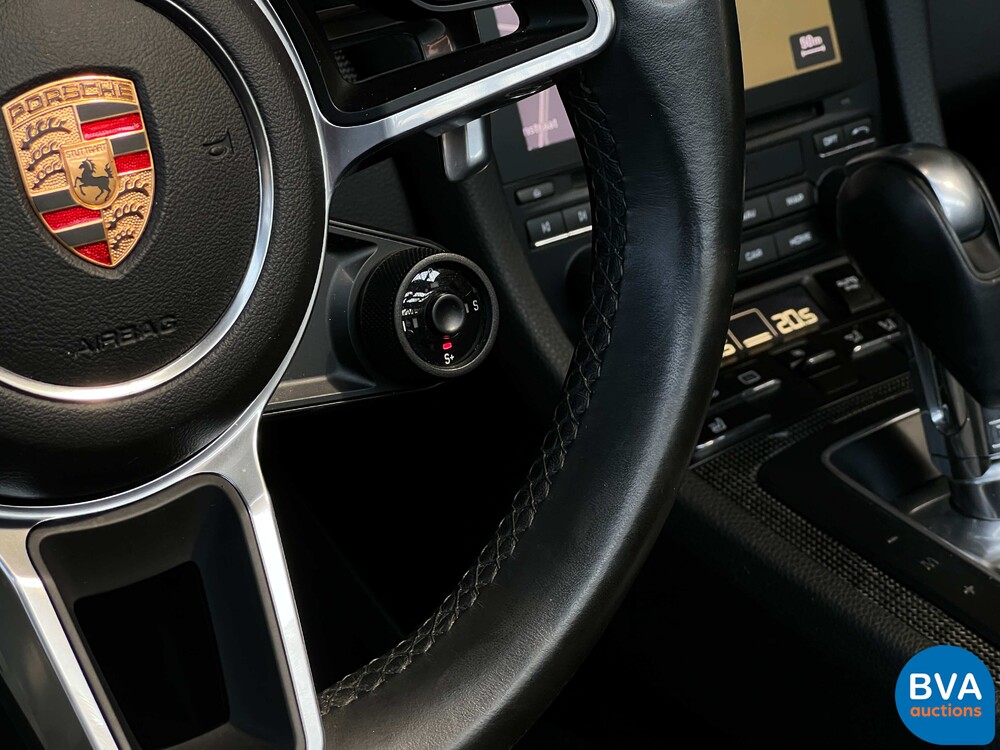 Porsche 911 Carrera 4 3.0 Cabriolet 991.2 SportChrono 370pk 2017, XF-457-L