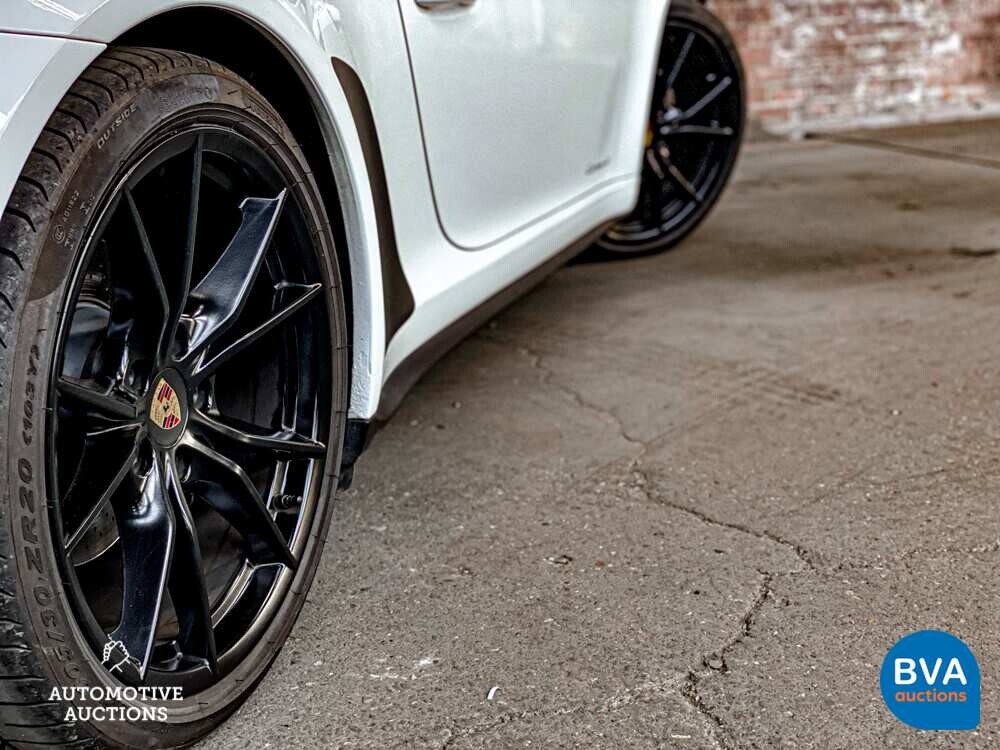 Porsche 911 Carrera 4 3.0 Cabriolet 991.2 SportChrono 370pk 2017, XF-457-L