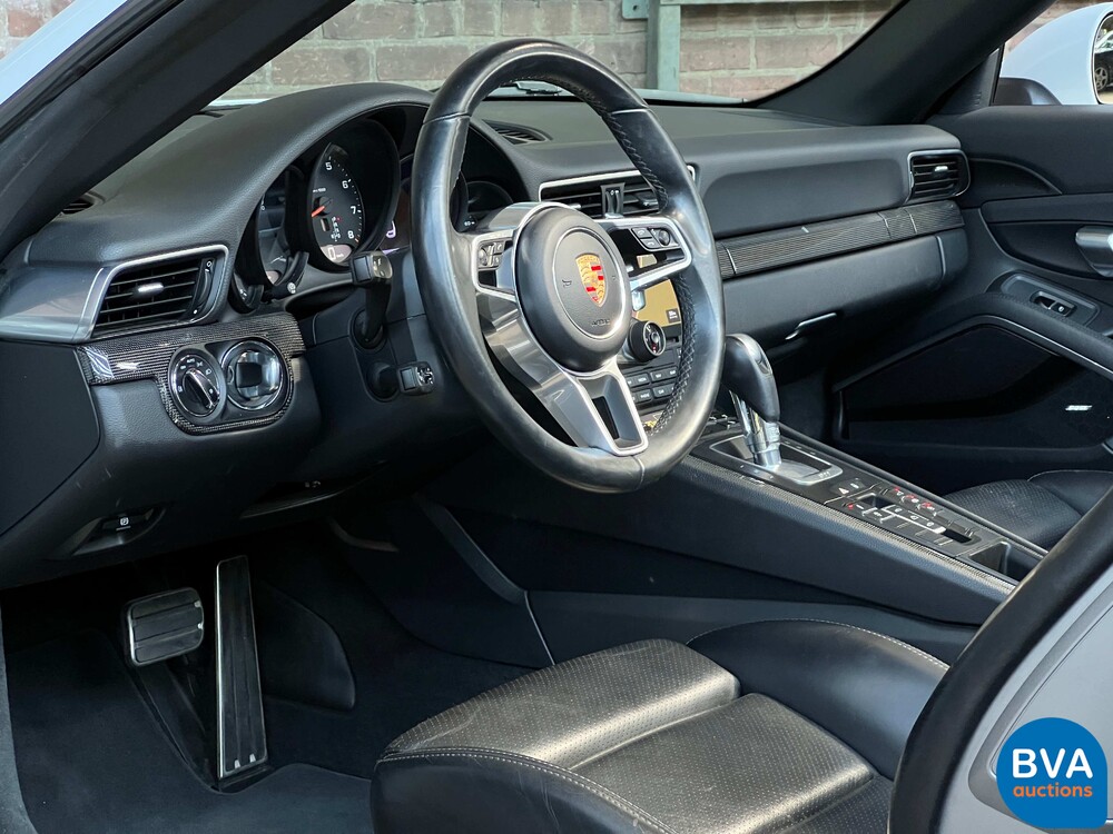 Porsche 911 Carrera 4 3.0 Cabriolet 991.2 SportChrono 370pk 2017, XF-457-L