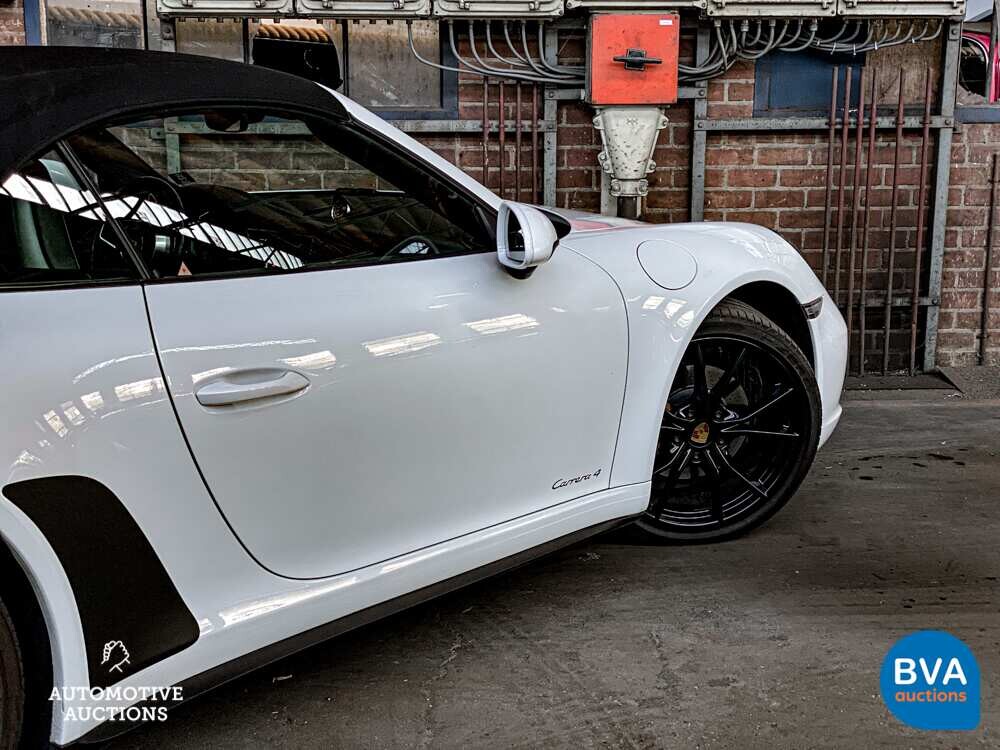 Porsche 911 Carrera 4 3.0 Cabriolet 991.2 SportChrono 370pk 2017, XF-457-L