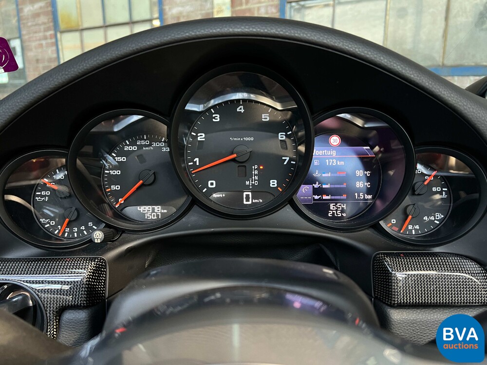 Porsche 911 Carrera 4 3.0 Cabriolet 991.2 SportChrono 370pk 2017, XF-457-L