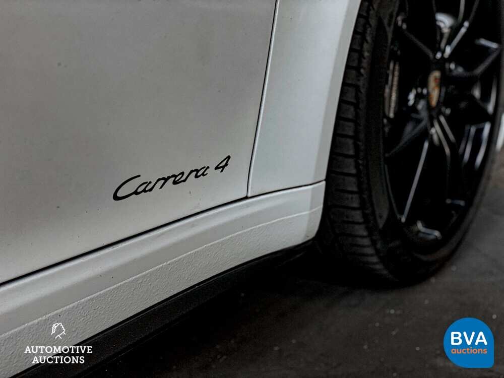 Porsche 911 Carrera 4 3.0 Cabriolet 991.2 SportChrono 370pk 2017, XF-457-L