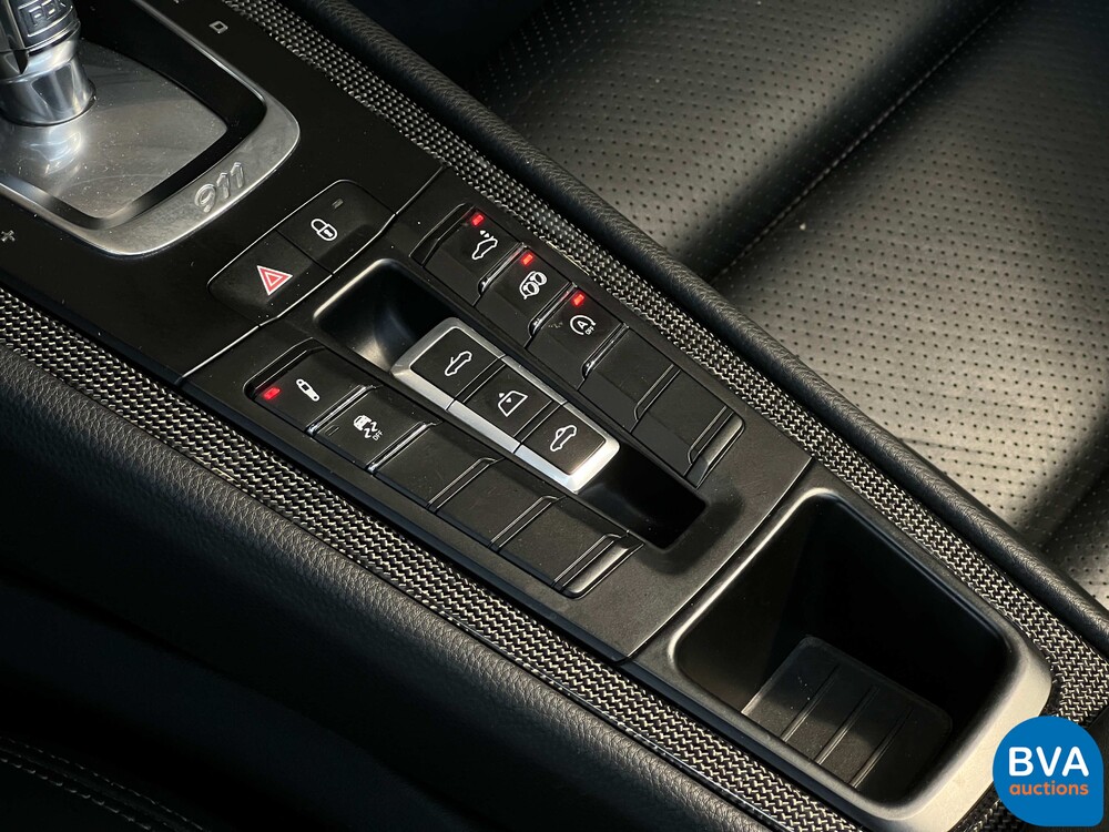 Porsche 911 Carrera 4 3.0 Cabriolet 991.2 SportChrono 370pk 2017, XF-457-L