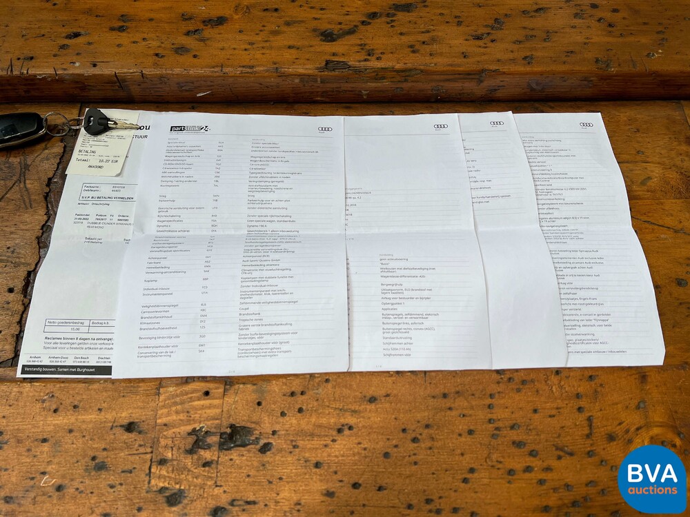 Audi R8 4.2 V8 FSI 420 PS 2008, P-417-BR.