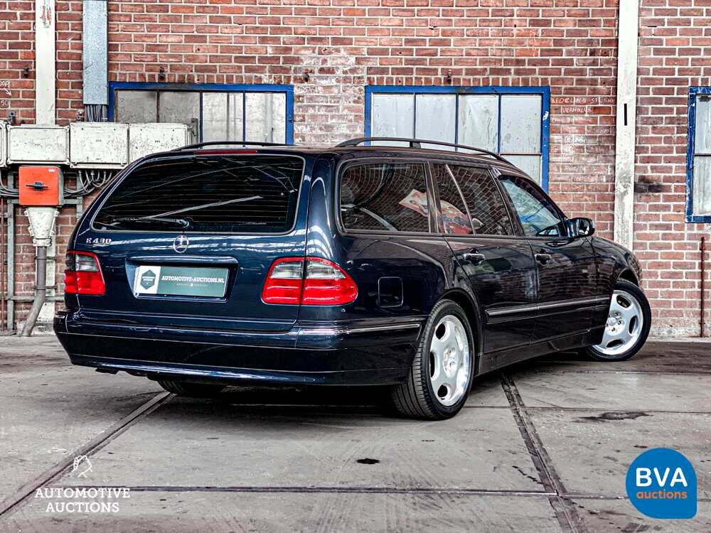 Mercedes-Benz E430 E-Klasse Elegance 4-Matic 279pk 2000 YOUNGTIMER, SX-869-X.