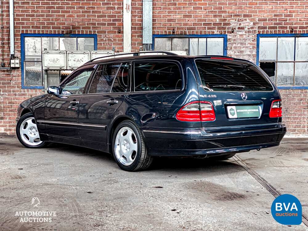 Mercedes-Benz E430 E-Klasse Elegance 4-Matic 279pk 2000 YOUNGTIMER, SX-869-X.