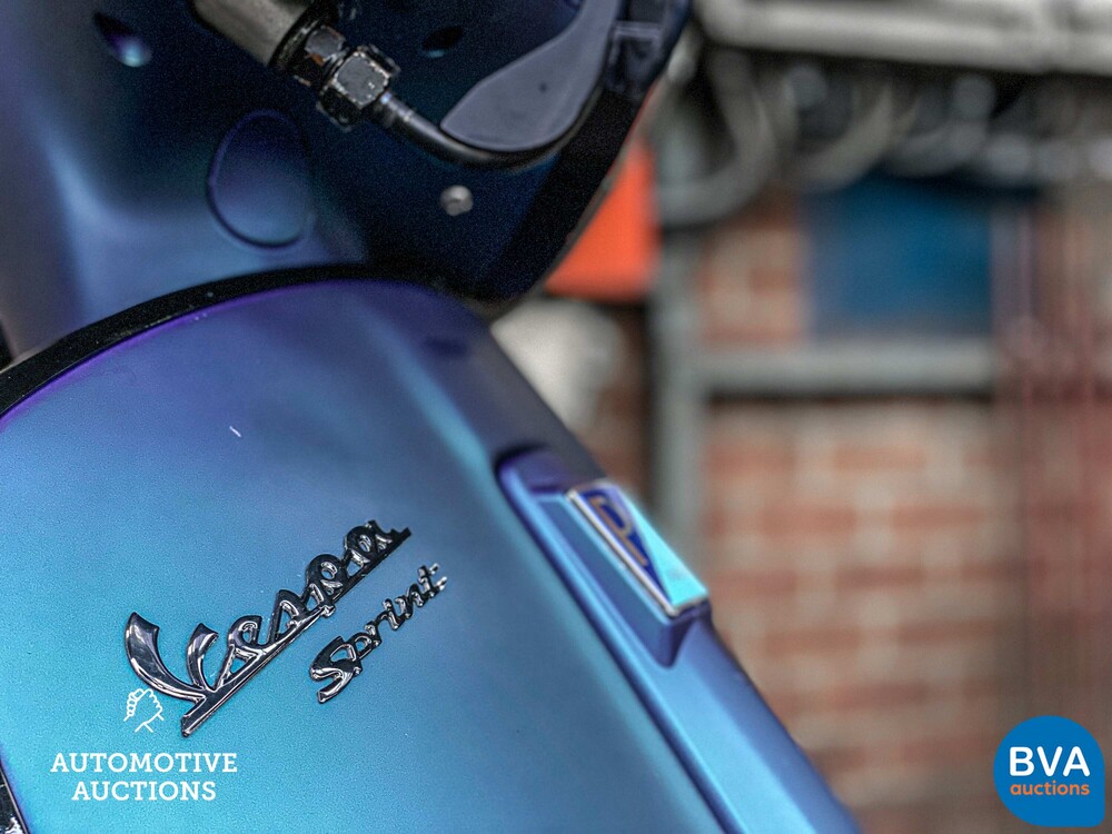 *CUSTOM COLOR* Piaggio Vespa Sprint 25km 4-takt, F-452-TT