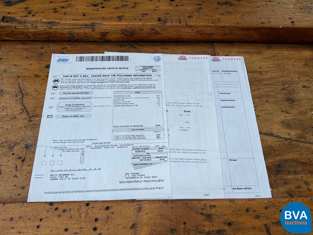 Mercedes-Benz SL380 V8 Cabriolet 204PK 1982  