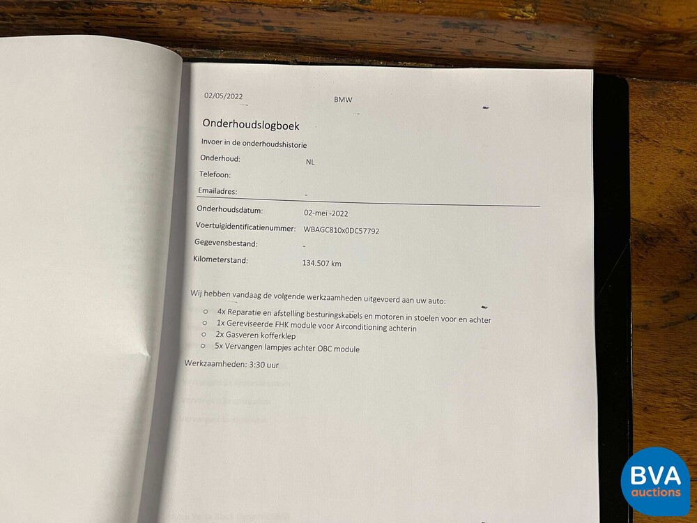 BMW 750iL Highline 7-Serie 5.0 V12 300pk E32 1992