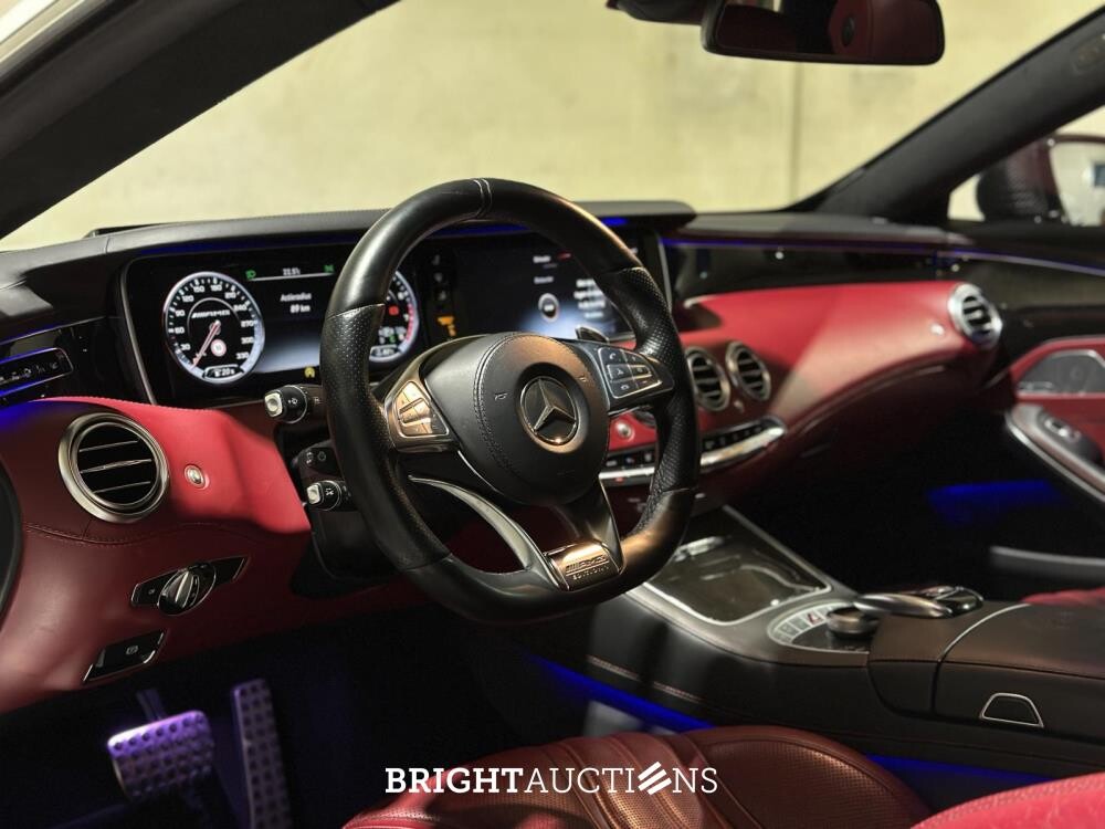 Mercedes-Benz S63 AMG 5.5 V8 4Matic+ 585pk 2015 -CARBON- S-Klasse Coupe, 6-ZFV-98