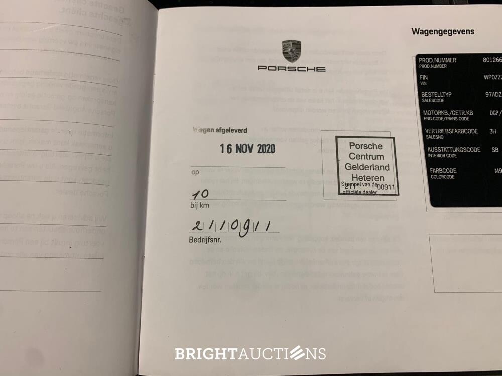 Porsche Panamera 4S E-Hybrid 2.9 V6 FACELIFT 560pk 2020 Sport-Chrono (Origineel-NL + 1e Eigenaar), K-734-BH
