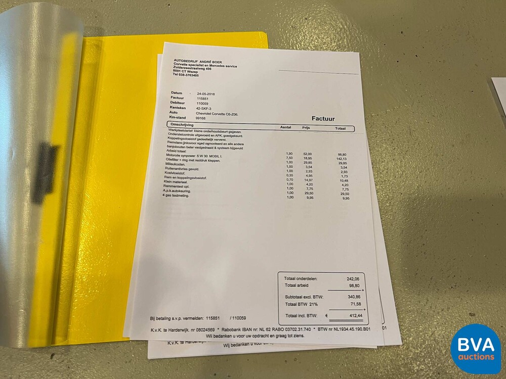 Corvette C6 Z06 7.0 513hp Coupe 515hp 2007, 42-SXF-3.