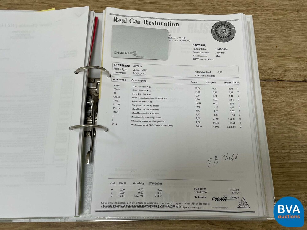 Jaguar Mark V DHC 170hp 1951, AM-72-75.