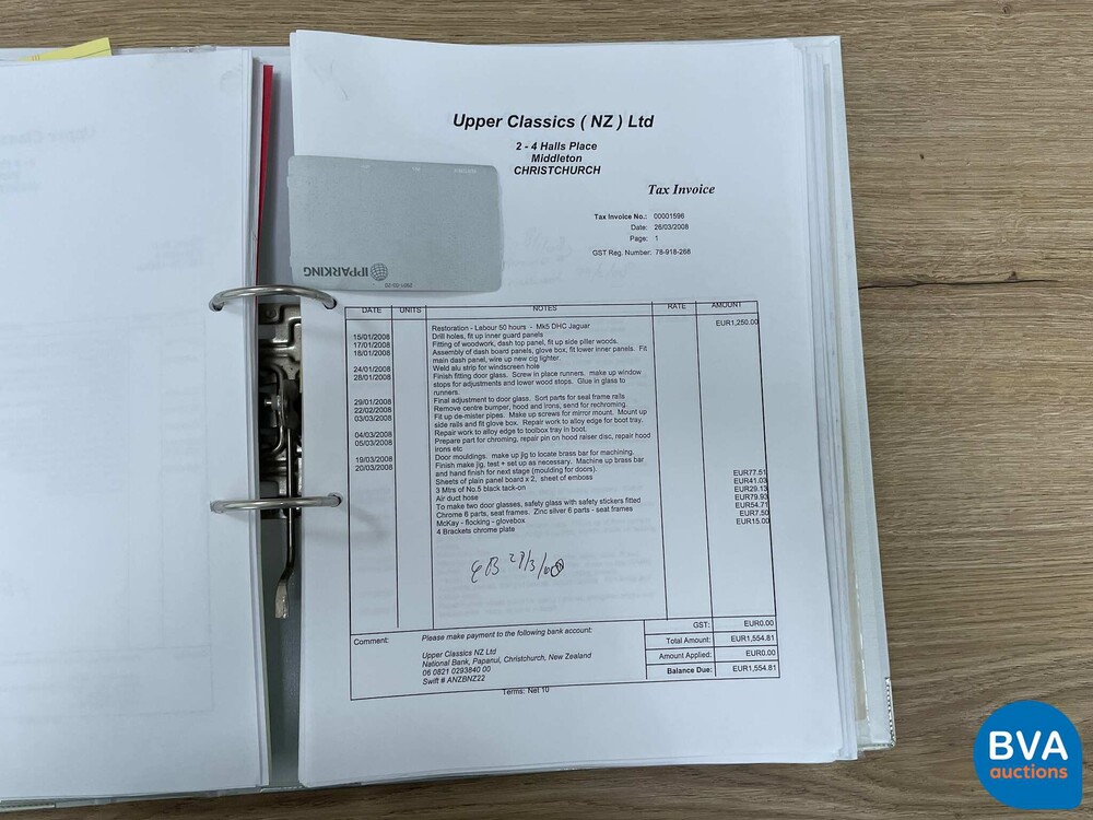 Jaguar Mark V DHC 170hp 1951, AM-72-75.