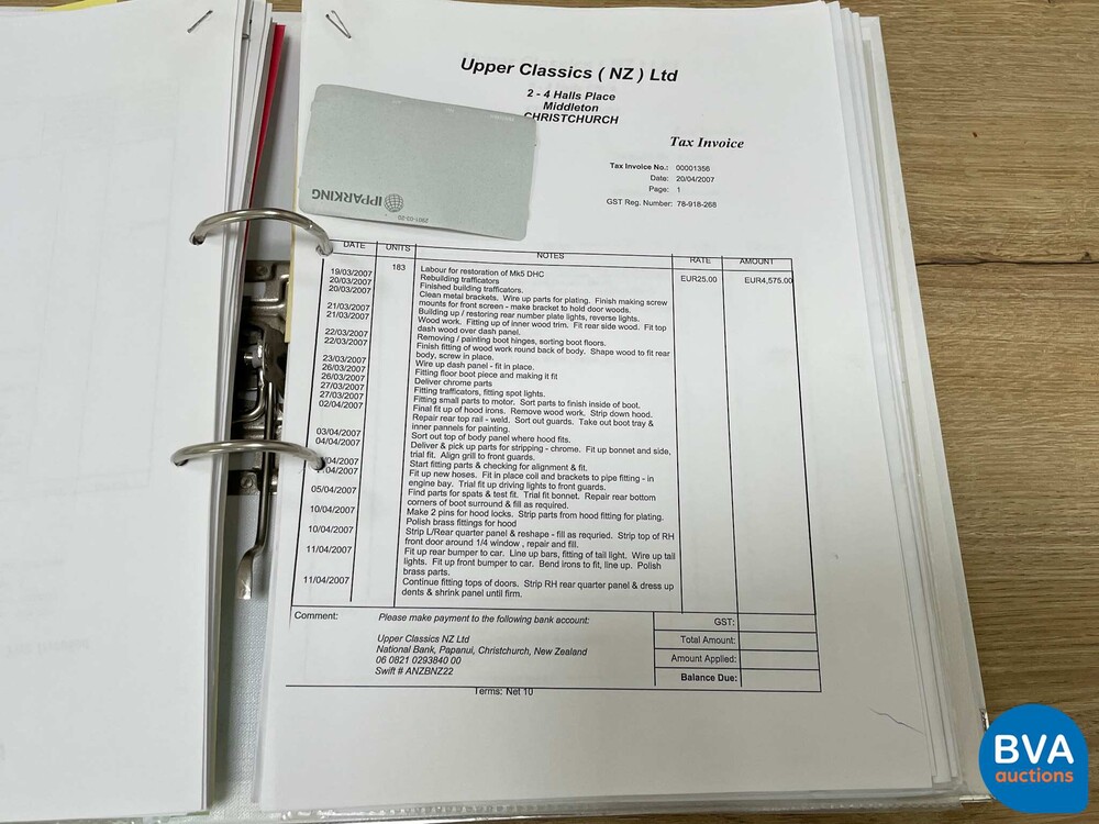 Jaguar Mark V DHC 170hp 1951, AM-72-75.