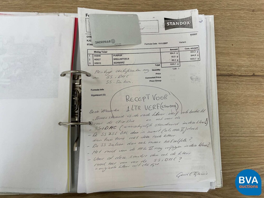 Jaguar Mark V DHC 170hp 1951, AM-72-75.