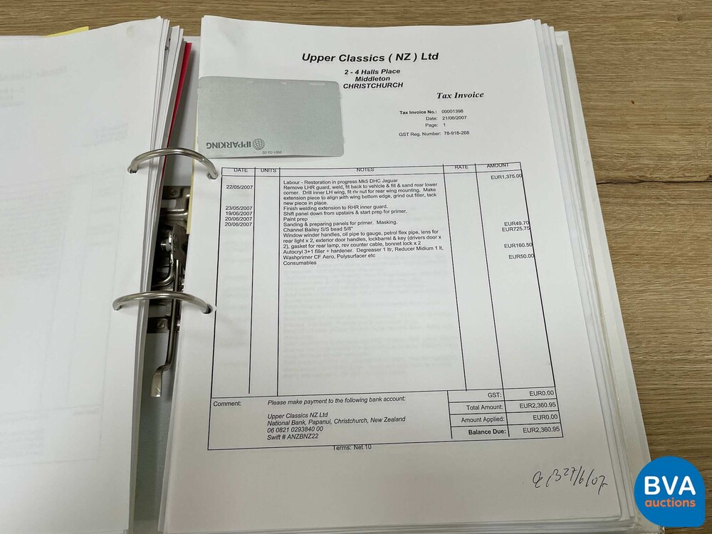 Jaguar Mark V DHC 170hp 1951, AM-72-75.