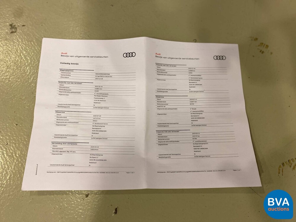 Audi A3 E-tron Sportback 1.4 PHEV Attraction Pro Line plus 204hp 2015, GZ-893-D.