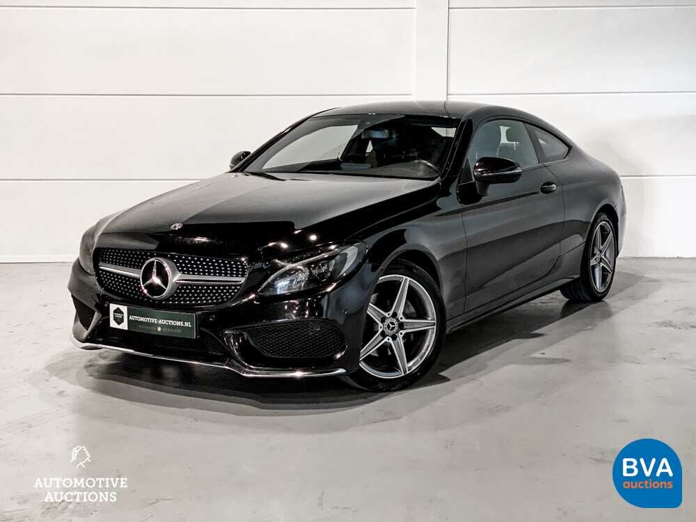 2017 Mercedes-Benz C180 coupe AMG C-Class 156pk, G-955-VT.