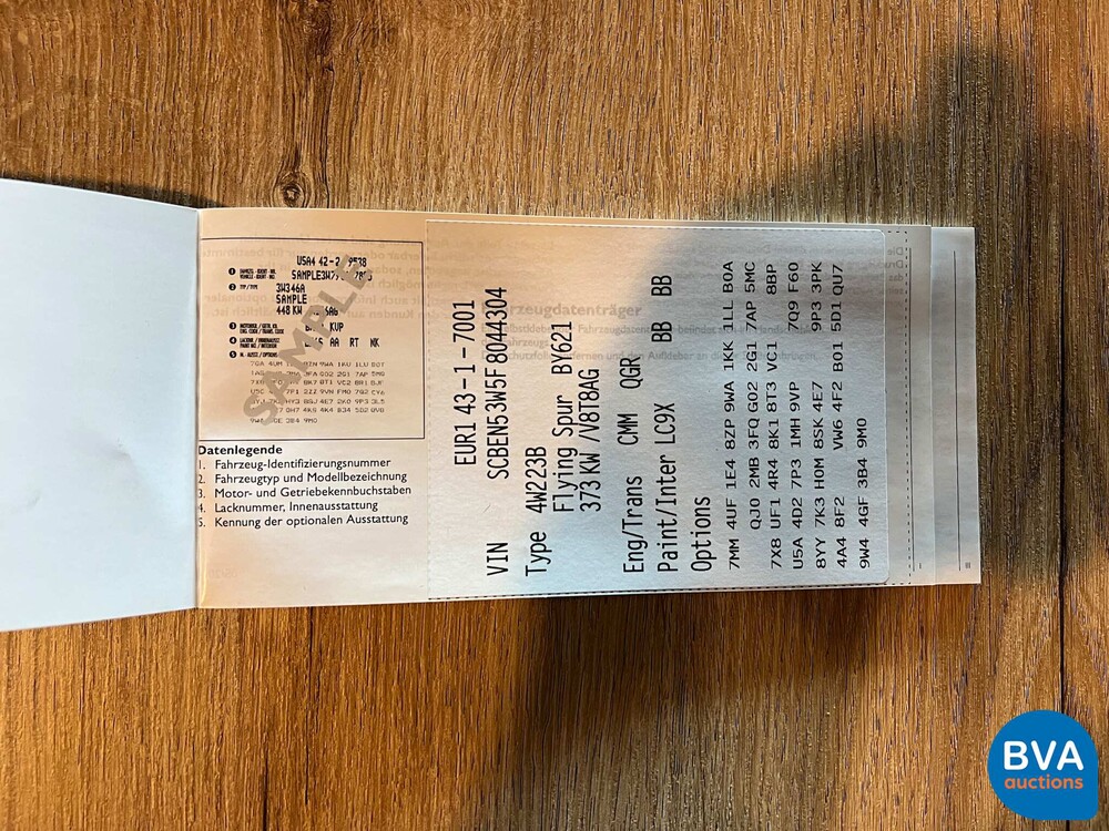 Bentley Flying Spur 4.0 V8 507hp 2015 NW-Model, TS-247-N.