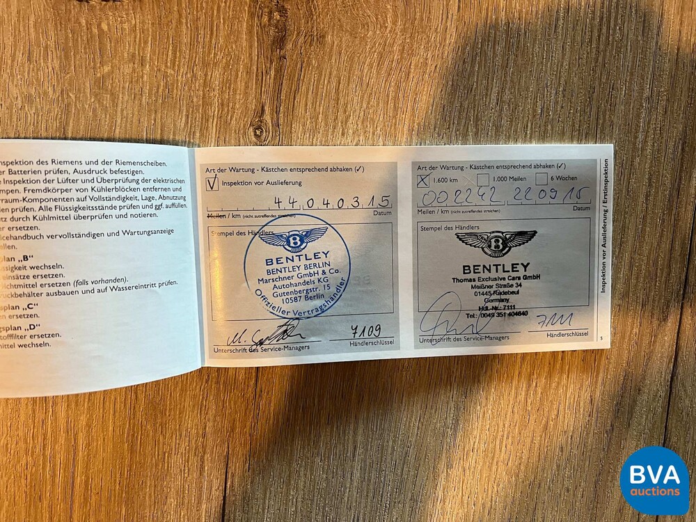 Bentley Flying Spur 4.0 V8 507hp 2015 NW-Model, TS-247-N.