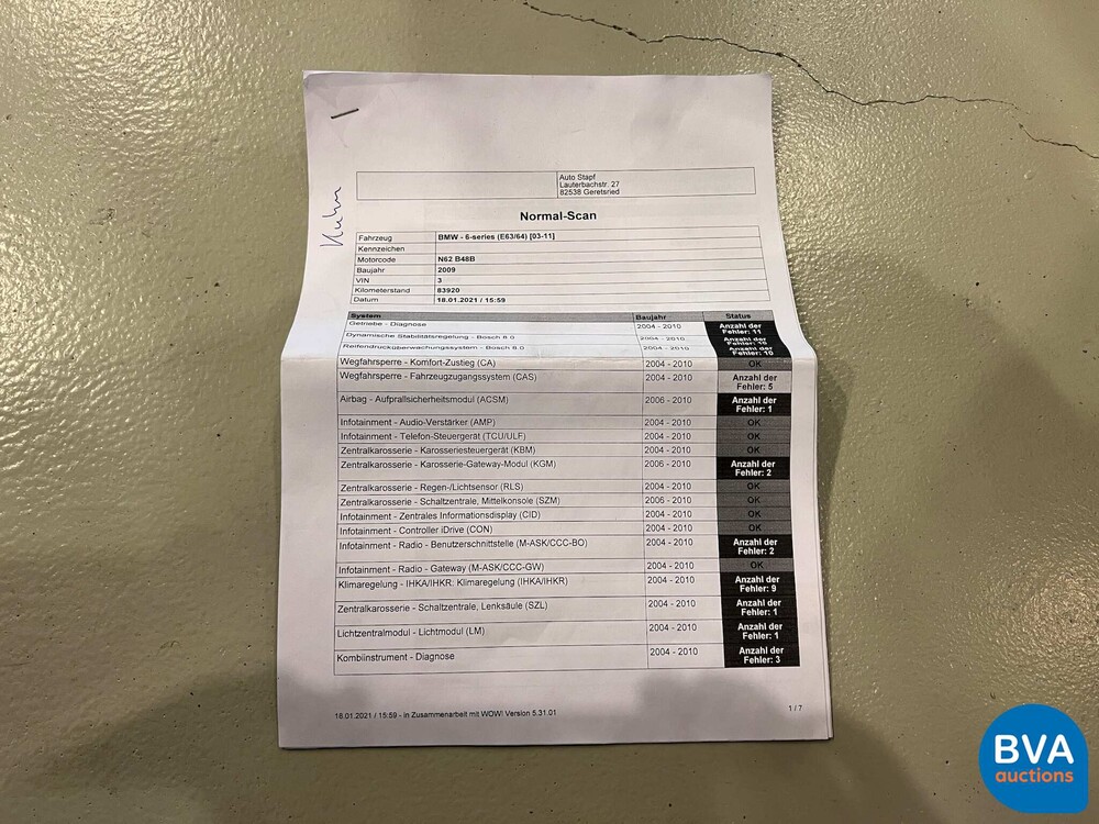 BMW 650i Coupé 6er E63 367pk 2009 AC SCHNITZER, L-200-ZB.