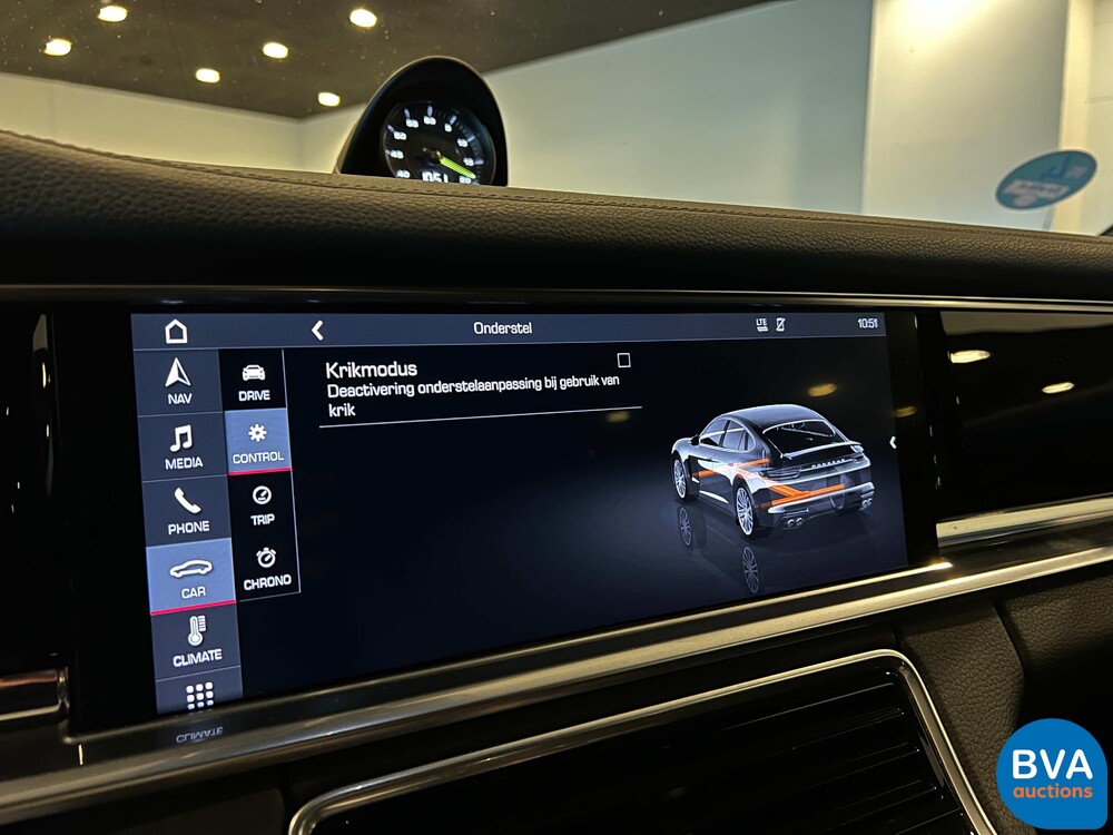 Porsche Panamera 2.9 4 E-Hybrid SportChrono 462pk 2018 -Org. NL-, SV-909-H.