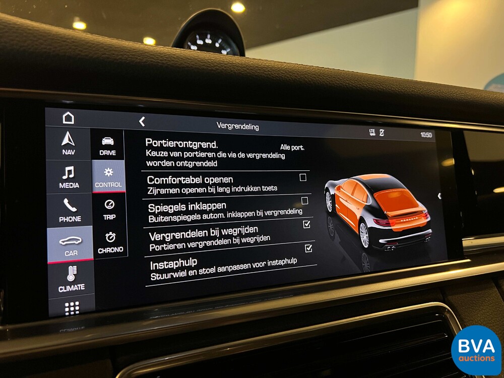Porsche Panamera 2.9 4 E-Hybrid SportChrono 462pk 2018 -Org. NL-, SV-909-H.