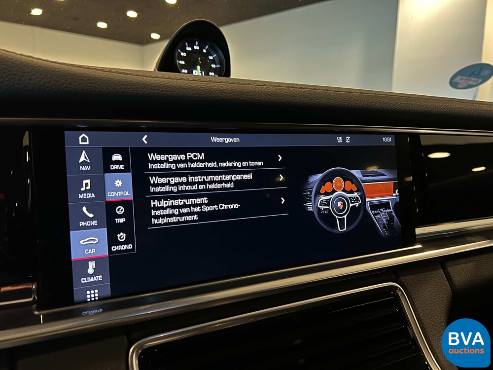Porsche Panamera 2.9 4 E-Hybrid SportChrono 462pk 2018 -Org. NL-, SV-909-H.