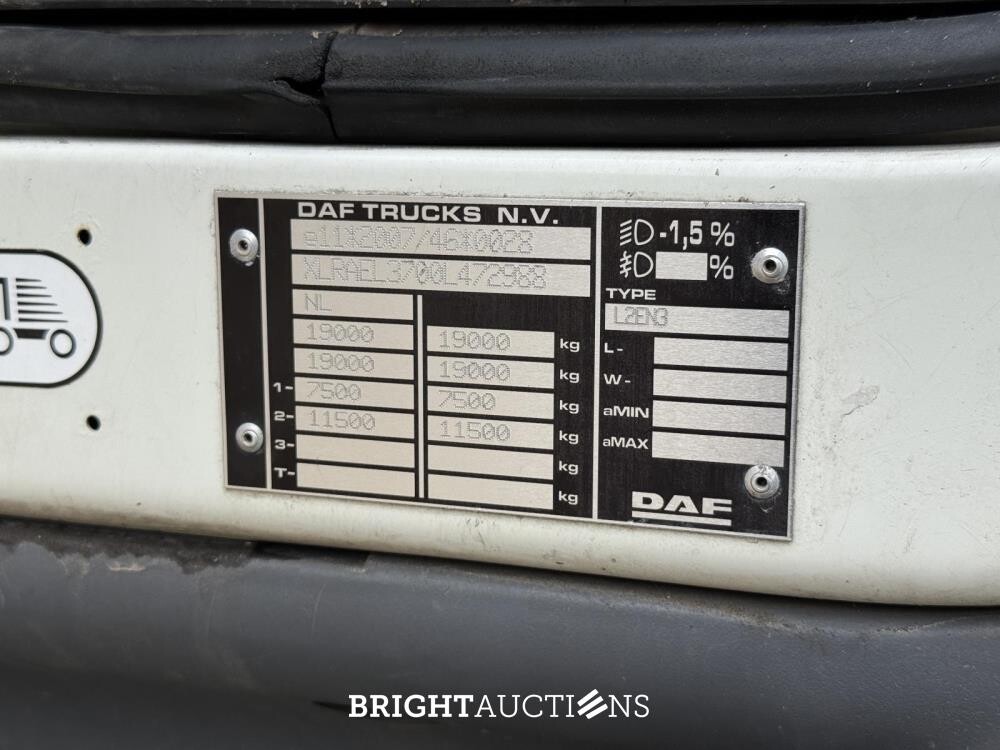 DAF LF 260 FA Truck 2018 (Original-NL), 10-BLD-8