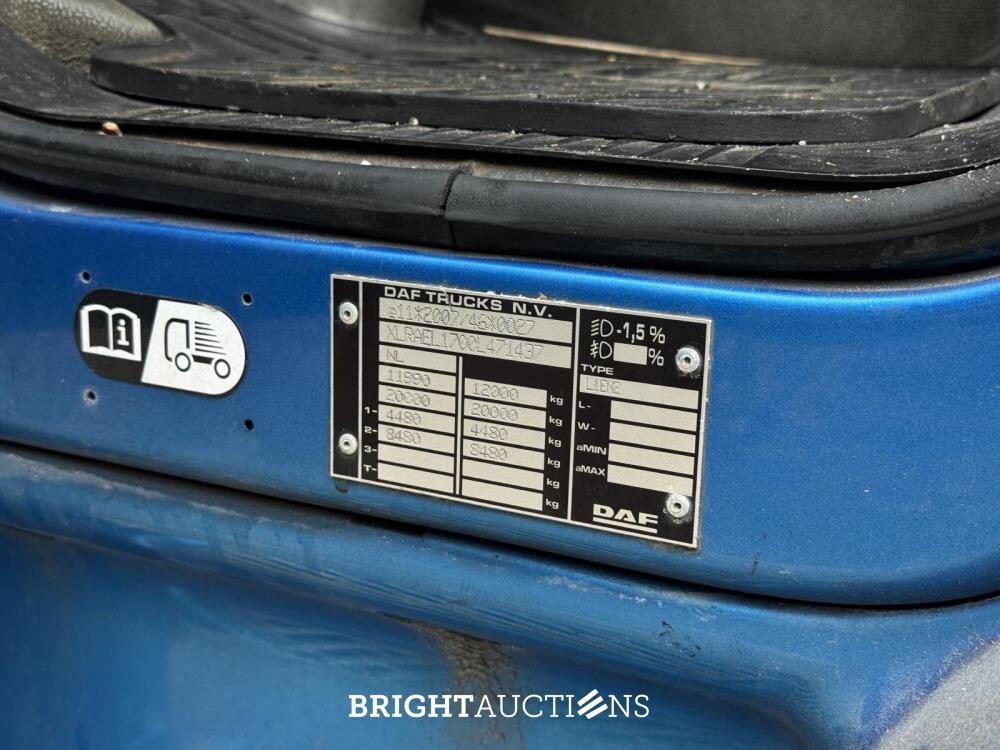 DAF LF 260 FA 264hp 2018 Truck (Original-NL & 1st Owner), 06-BKV-5