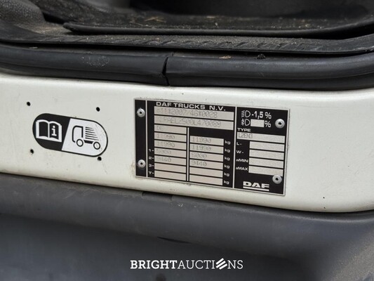 DAF LF 180 FA 184hp 2017 Truck (Original-NL + 1st Owner), 90-BKF-9