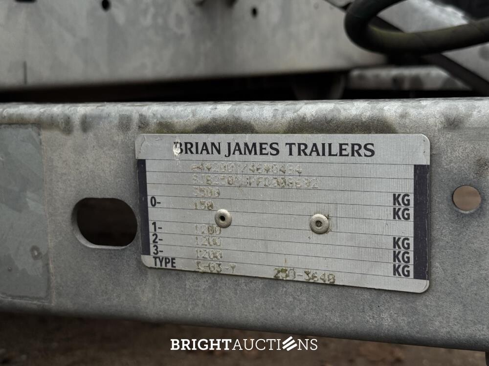 Brian James Trailers TT TRANSPORTER TILT-BED 2016 (Original-NL + 1st Owner), 16-WN-PR