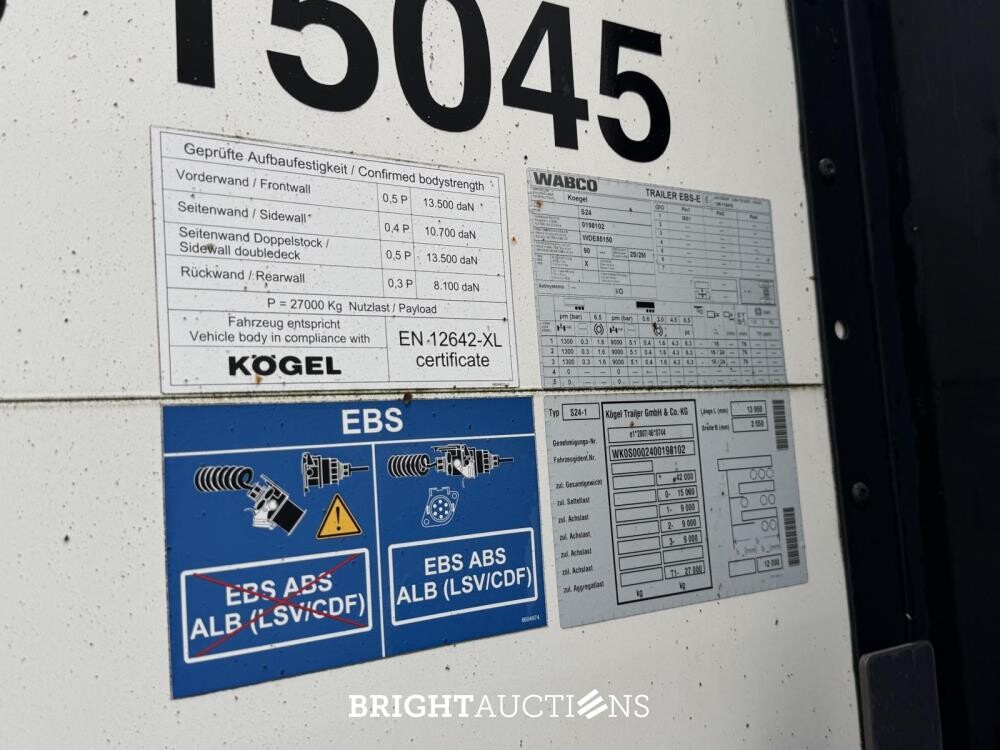 Ball SN 24 Semi-trailer 2016 (Original-NL), OP-54-KT