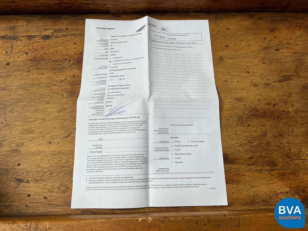 BMW 116i Business 1-serie 136pk 2012, ZJ-256-G