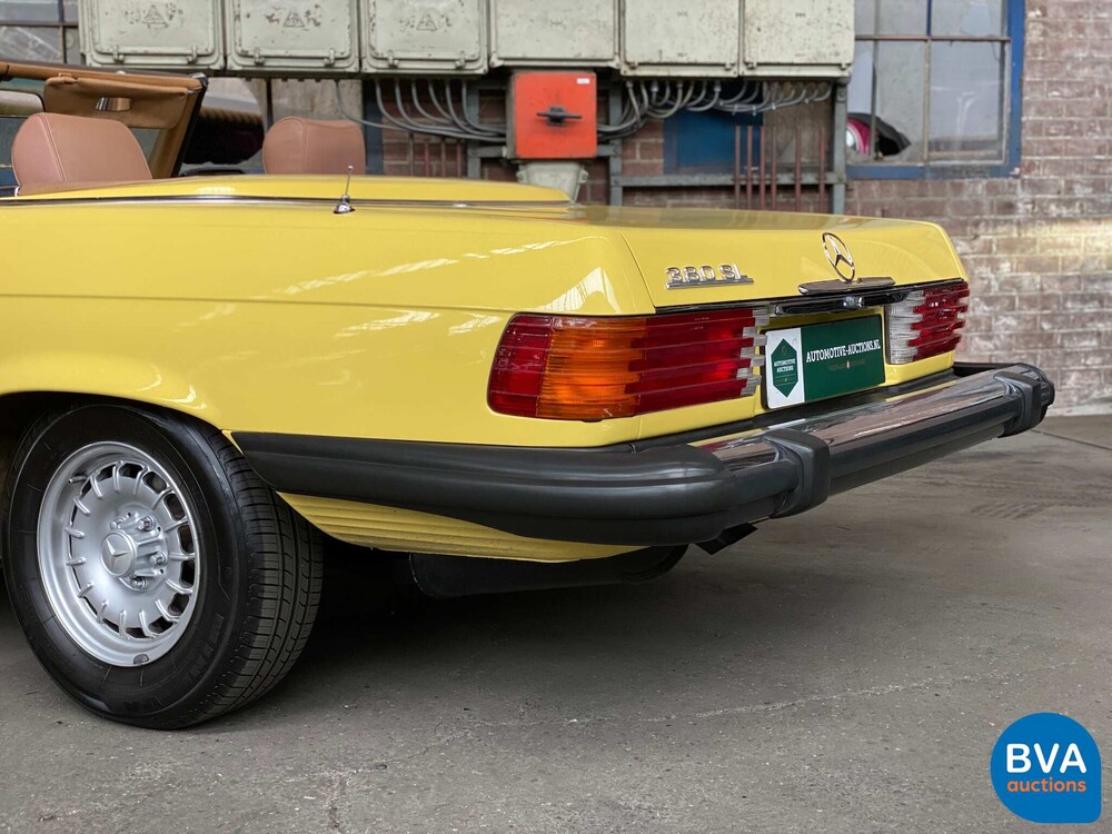 1982 Mercedes-Benz SL380 V8 Cabriolet 204HP.