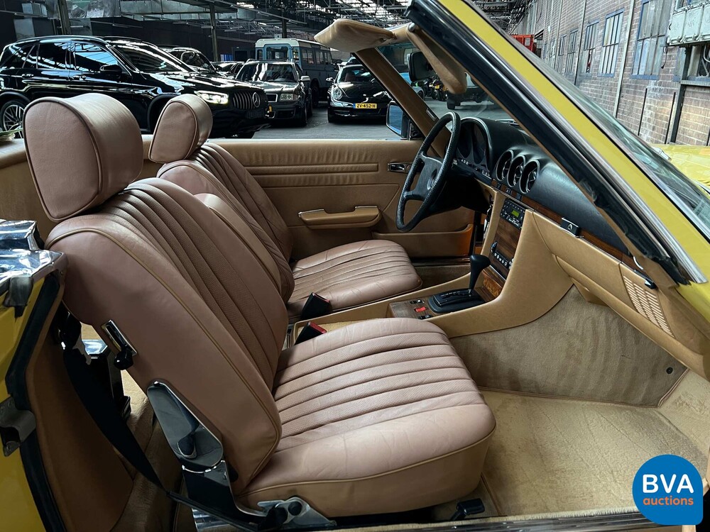 1982 Mercedes-Benz SL380 V8 Cabriolet 204HP.