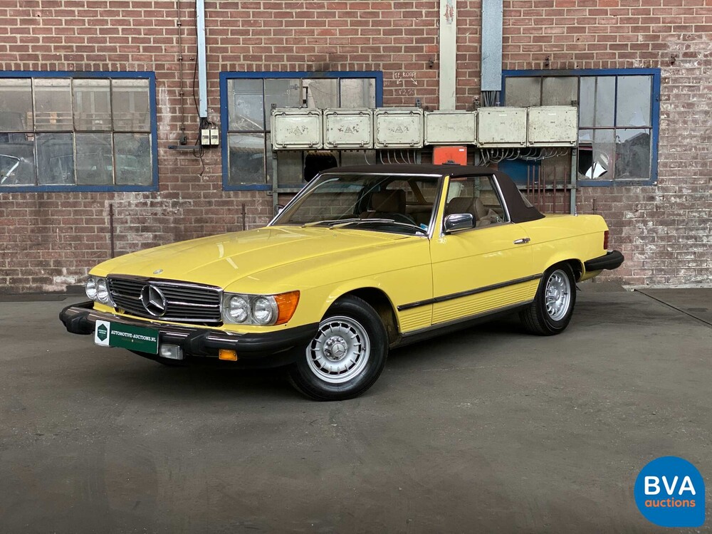 1982 Mercedes-Benz SL380 V8 Cabriolet 204HP.