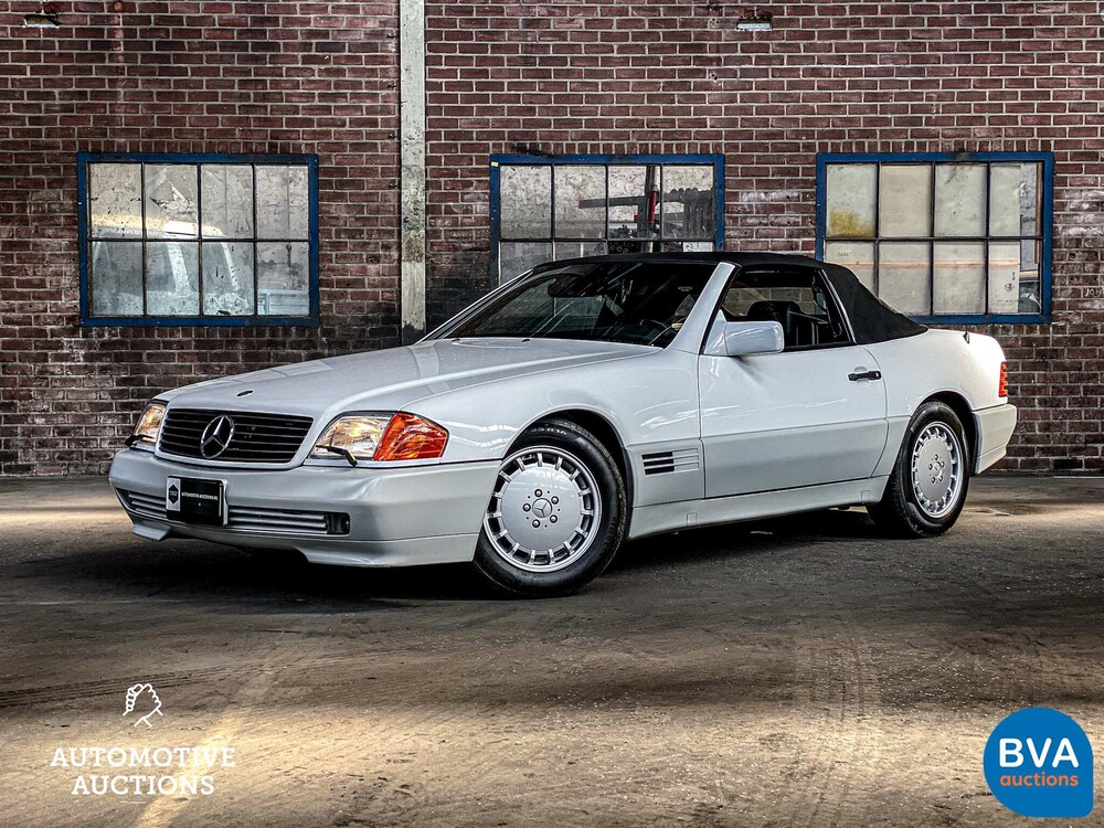 Mercedes-Benz SL500 Roadster 5.0L V8 Cabriolet 326PS 1991 14.995 km.