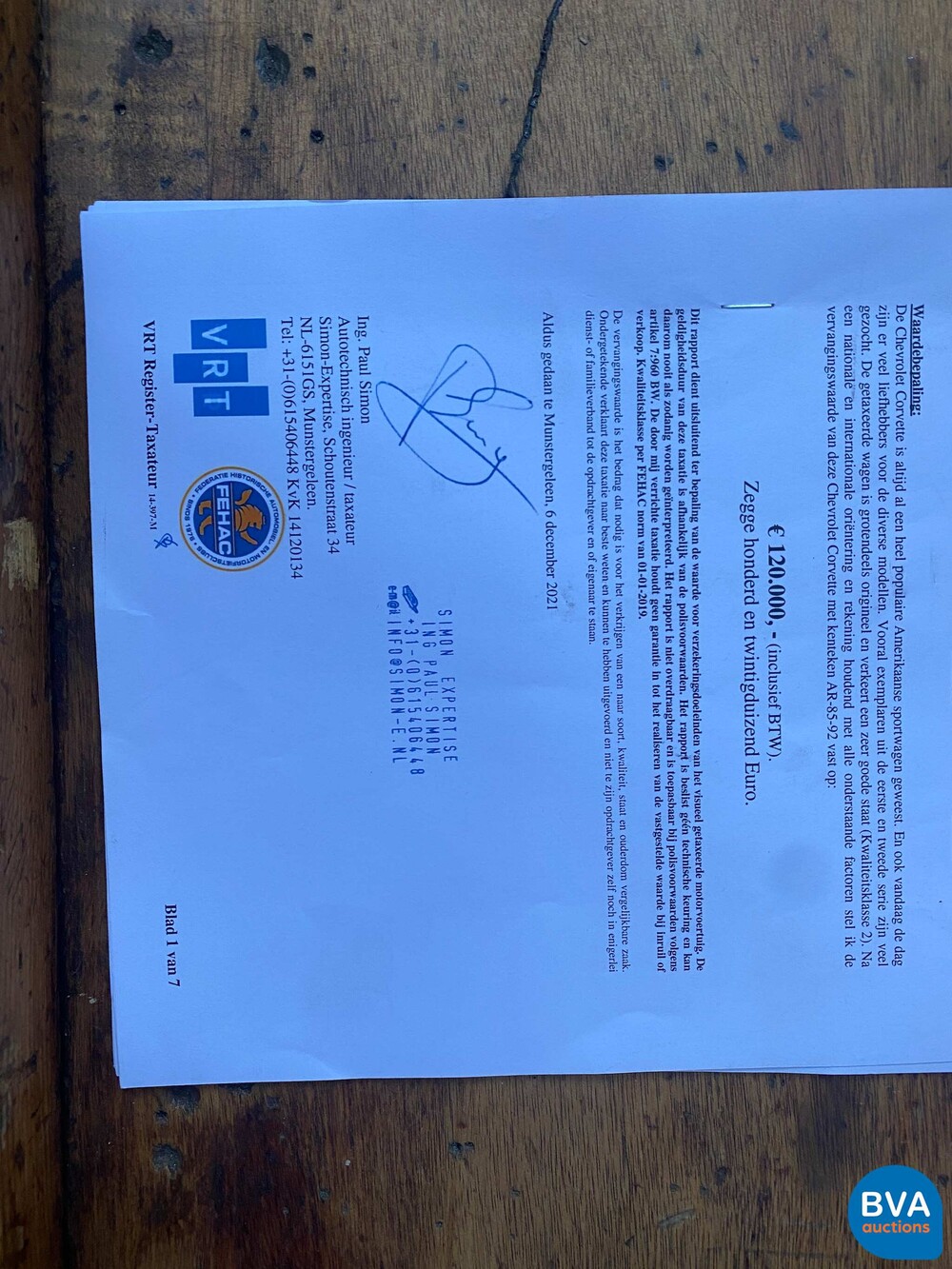 Chevrolet Corvette C1 1956, AR-85-92.