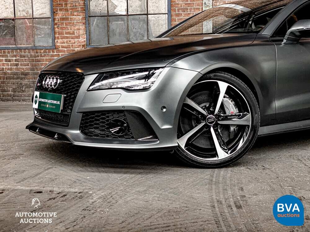 Audi RS7 Sportback 4.0 TFSI Quattro AKRAPOVIC -Org. NL-560hp 2015, 1-ZKX-84.