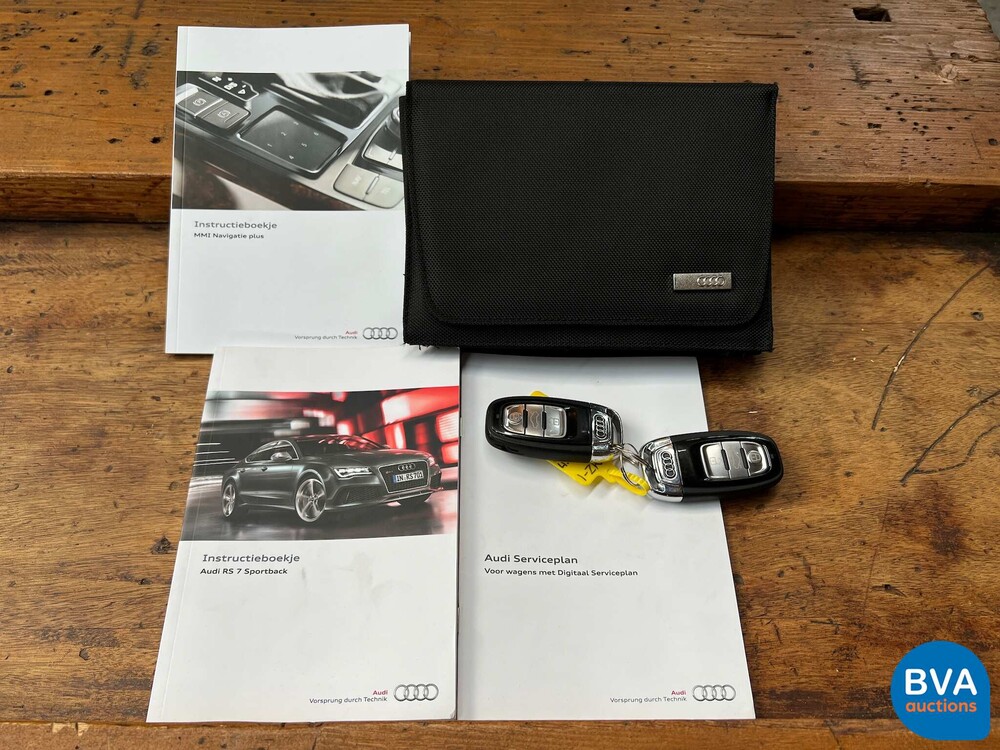 Audi RS7 Sportback 4.0 TFSI Quattro AKRAPOVIC-Org. NL-560 PS 2015, 1-ZKX-84.