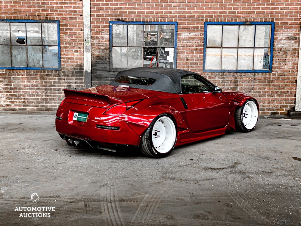 Nissan 350Z Rocket Bunny breiter Bodykit 280PS 2004, PN-818-J.